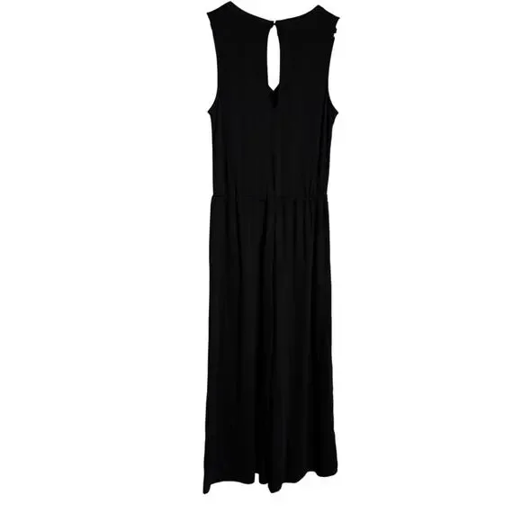Sweaty Betty Black Cruise Wide Leg V-Neck Sleeveless Travel Jumpsuit Size XS - Picture 10 of 10